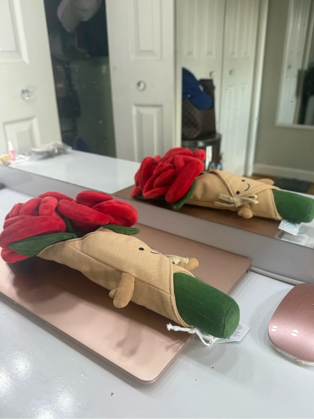 Authentic Jellycat Rose Bouquet